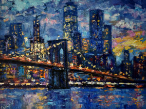 Brooklyn Bridge New York Night