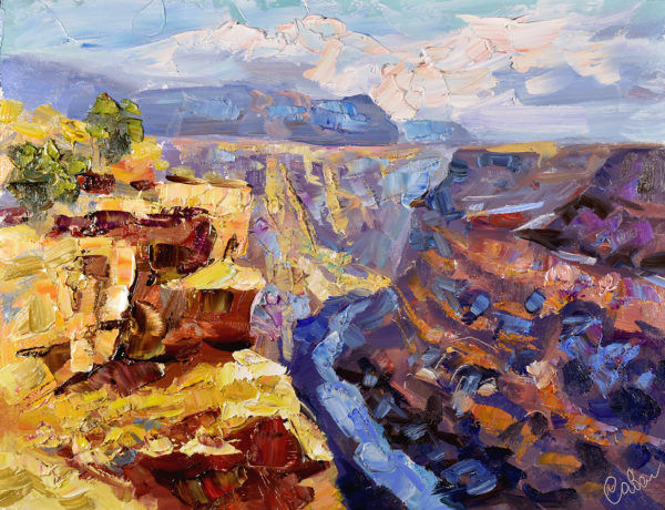 Grand Canyon Painting Colorado River Original Art