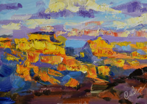 Grand Canyon painting