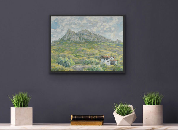 Mount Nature Art Original Painting Suryu-Kaya Koktebel